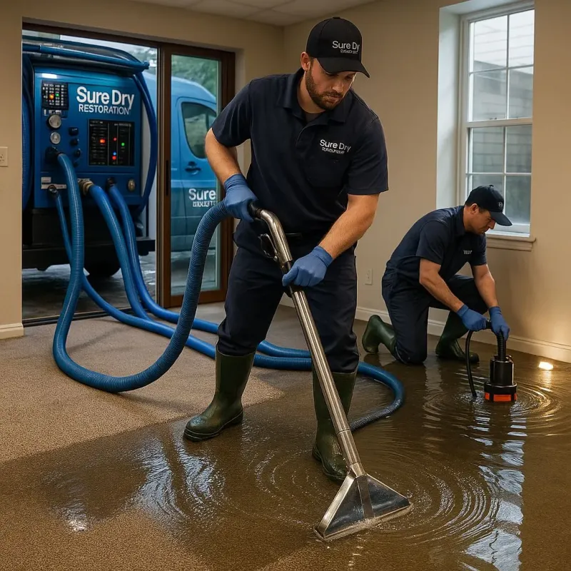 Water Extraction and Removal process in Weaverville, NC